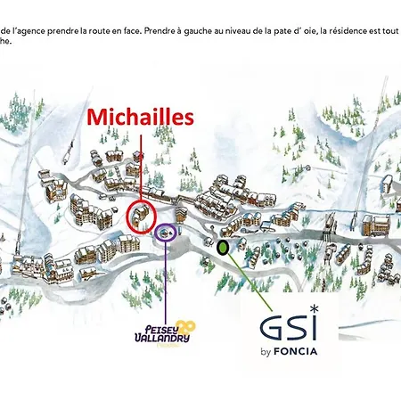 Apartment Pour 4 Pers. Proche Pistes, Balcon, Animaux Admis - Vallandry - Fr-1-757-107 *